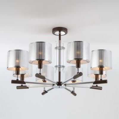 Люстра на штанге Eurosvet 60078/8 хром