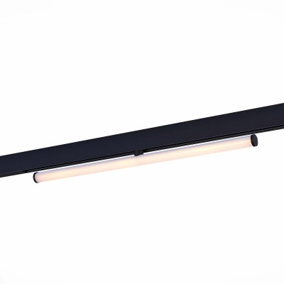 ST803.436.10 Магнитный трековый светильник Черный LED 1*10W 3000K 1 200Lm Ra&gt;90 120° IP20 L604xW28xH80 48VV