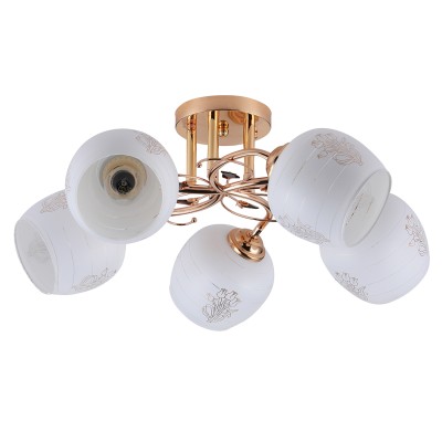 Светильники Потолочные Escada 1121/5PL E27*40W Gold