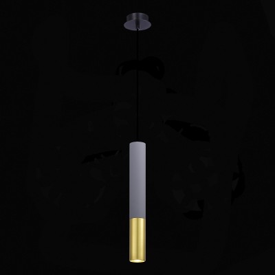 ST154.713.01 Светильник подвесной Серый GU10 1*5W IP20 D55xH510 180-240V Без ламп