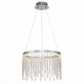 SL6201.103.24 Люстра подвесная ST-Luce Серебристый/Прозрачный LED 1*24W 3000K/4000K/6000K