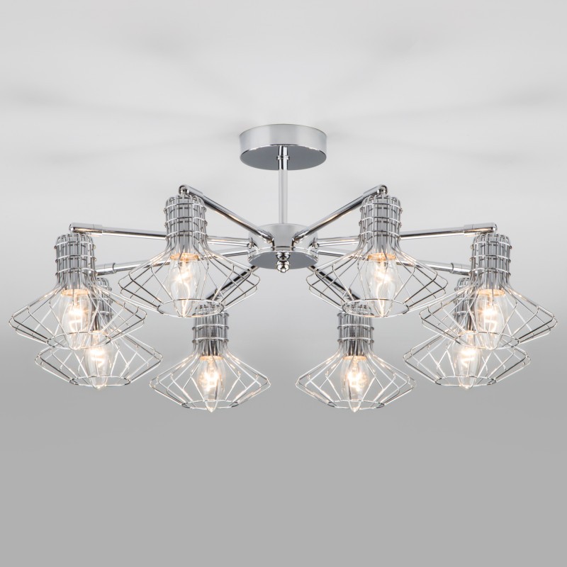 Люстра на штанге Eurosvet 70108/8 хром