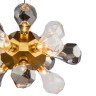 Люстра Delight Collection KR1197P-12 brass, smoky/clear