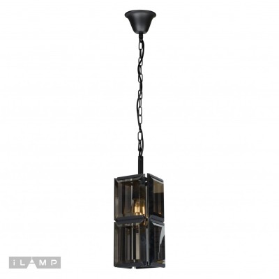 Подвесная люстра iLamp Panorama 10490-1P Черная