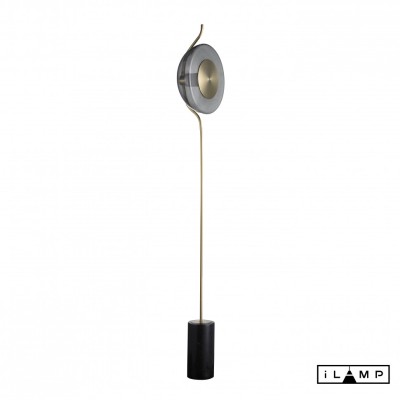 Напольный светильник iLamp STEREO 9285F GOLD&amp;SMOKY