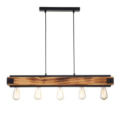 INDIGO Подвесной светильник ALBERO 10018/5P Black