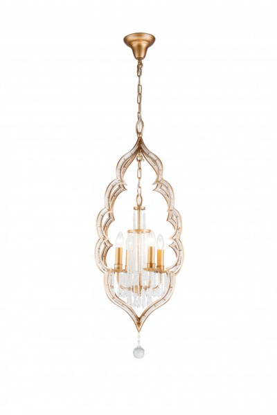 Подвесная люстра Lucia Tucci TENEREZZA 5490.4 gold