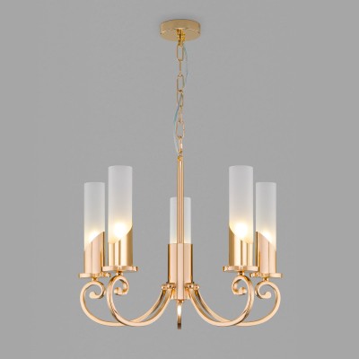 Подвесная люстра Eurosvet 60117/5 золото