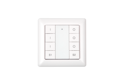 Настенная радио панель EASYBUS на 3 зоны и 2 сцены, 3В батарейка ES-B-W-K8/Z3 007494