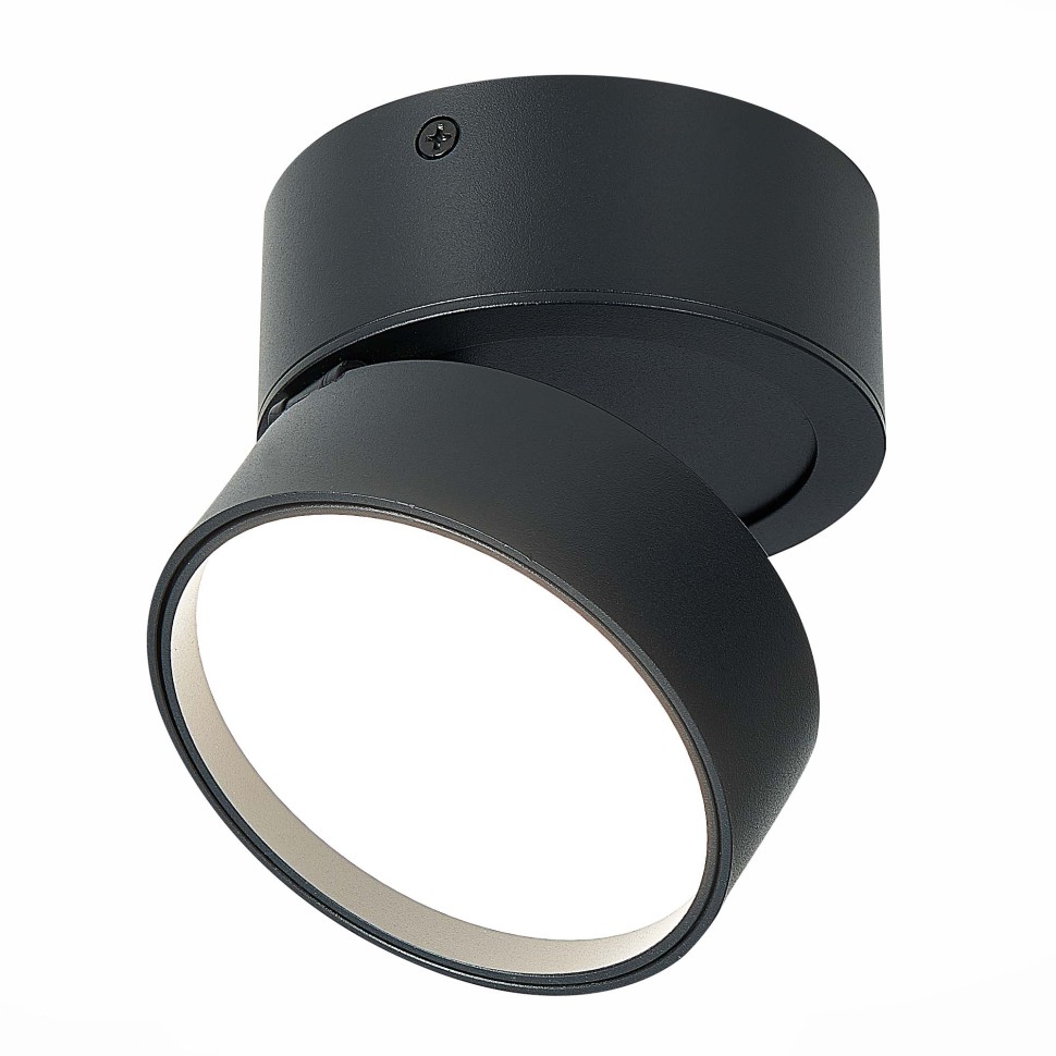 ST651.442.14 Светильник потолочный поворотный Черный LED 1*14W 4000K 1 100Lm Ra>90 120° IP20 D105xH88 170-240VV