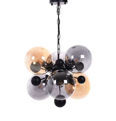 Подвесной светильник Lumina Deco Afrodis LDP 1138-6 AMB+GY