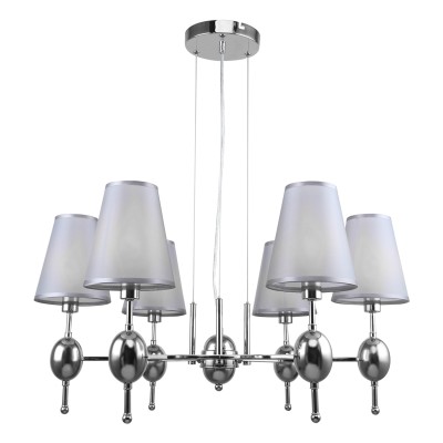 Люстры Подвесные Escada 2106/6S E14*40W Nickel