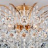 Накладная люстра Eurosvet 3299/6 золото/прозрачный хрусталь Strotskis