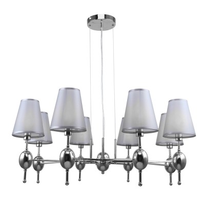 Люстры Подвесные Escada 2106/8S E14*40W Nickel