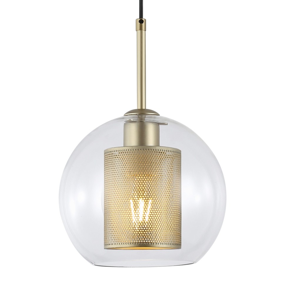 Светильники Подвесные Escada 387/1S E27*60W Satin gold