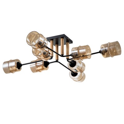 Светильники Потолочные Escada 699/8P E27*60W Black