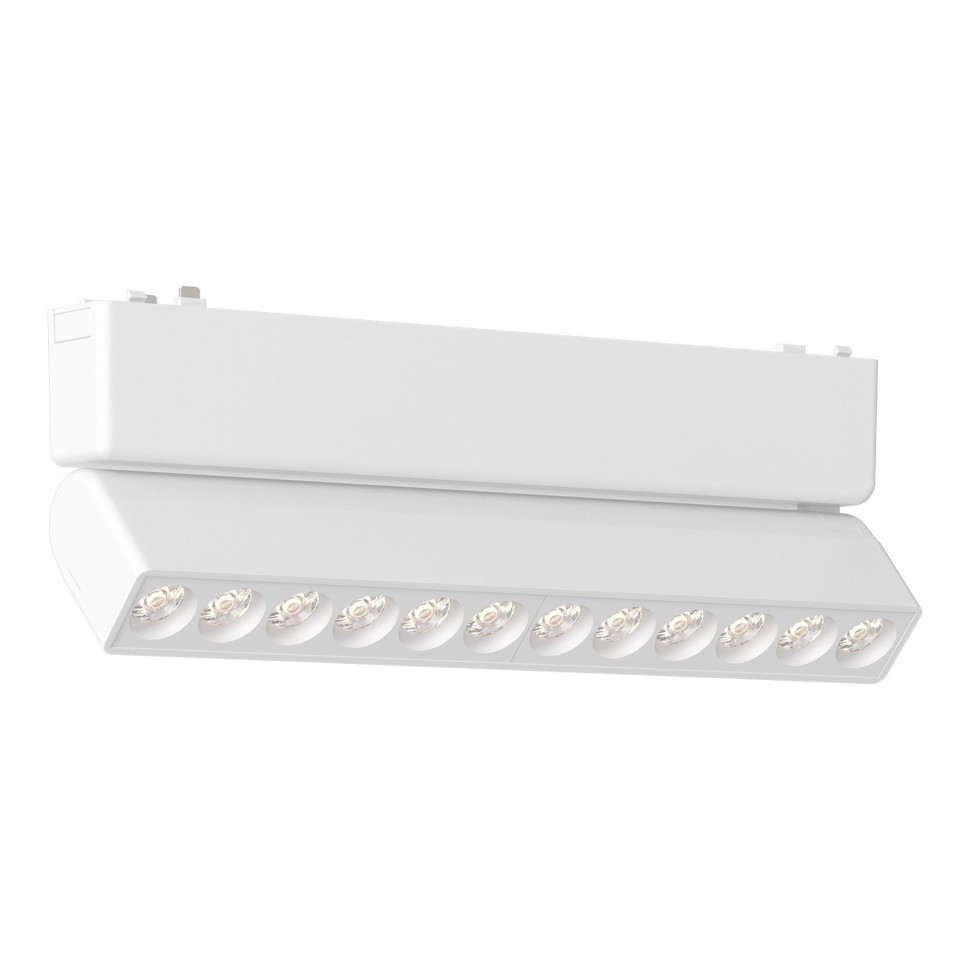 ST675.536.12 Магнитный трековый светильник Белый LED 1*12W 3000K 710Lm Ra>90 IP20 L230xW26xH82 48V