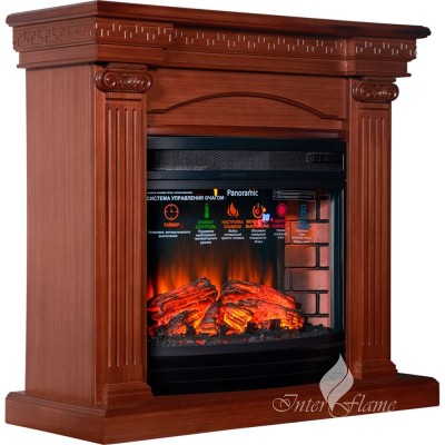 Каминокомплект Inter Flame Афина с очагом Panoramic 25