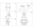 Подвесной светильник Kink Light 08219,19A(4000K)