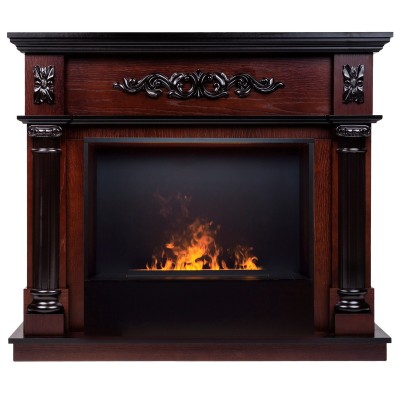 Электрокамин Silvia 26 AO с очагом 3D Cassette 630 Black Panel