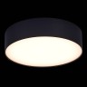 ST606.432.27 Светильник потолочный Черный LED 1*27W 3000K 2 430Lm Ra>90 120° IP20 D220xH55 185-265V