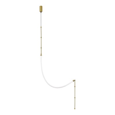 SL6132.301.20 Светильник настенно-потолочный ST-Luce Латунь/Белый LED 1*20W 3000K