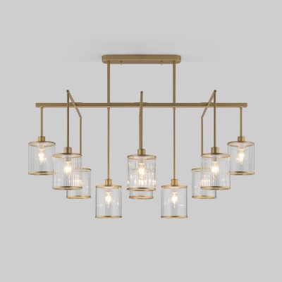 Люстра на штанге Eurosvet 60144/10 золото