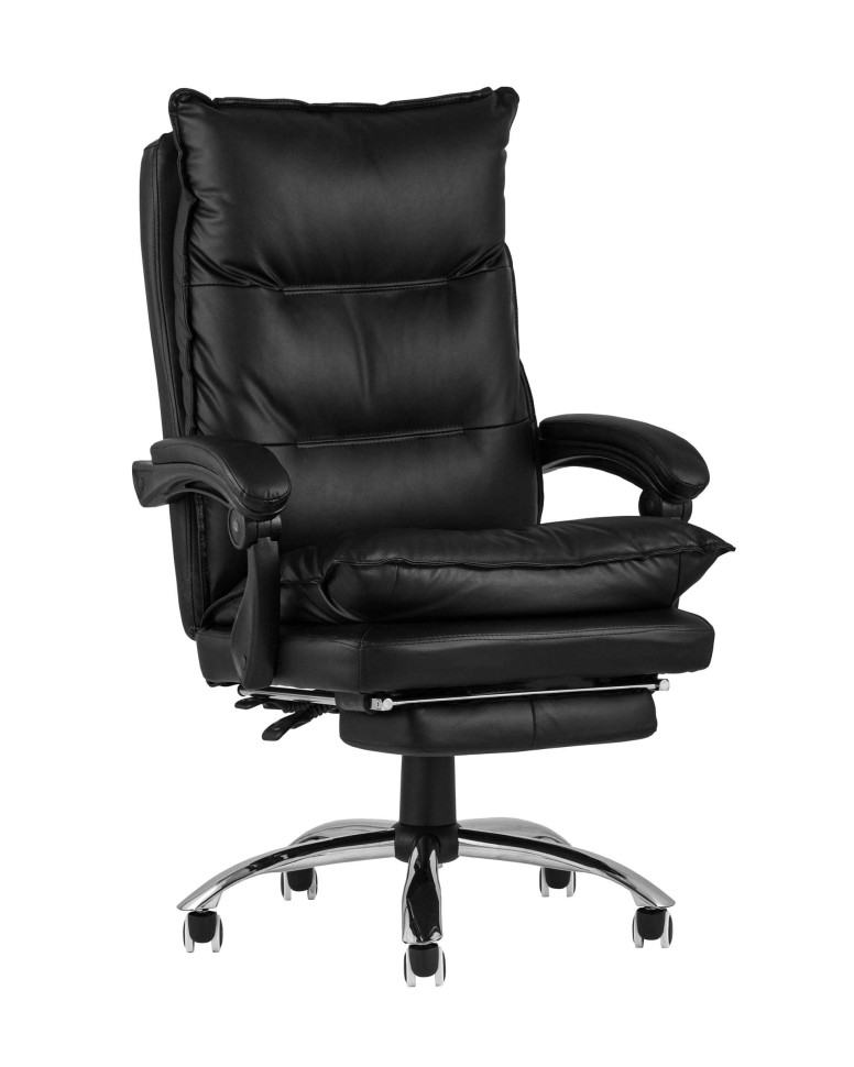 Кресло руководителя TopChairs Alpha, черное