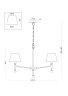 Подвесной светильник Freya FR5190PL-05BS