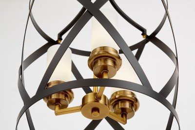 Подвесной светильник Lumina Deco Astila LDP 1242-3 BK+MD