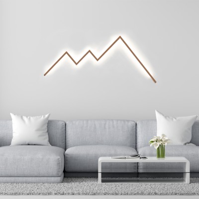 Настенный светильник Luminosa 120 см х 50 см,   бронза, без вилки 104301