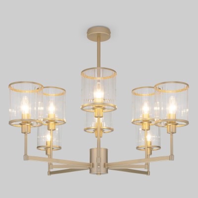 Люстра на штанге Eurosvet 60144/8 золото