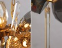 Люстра Delight Collection 8898P/AS gold/smoky