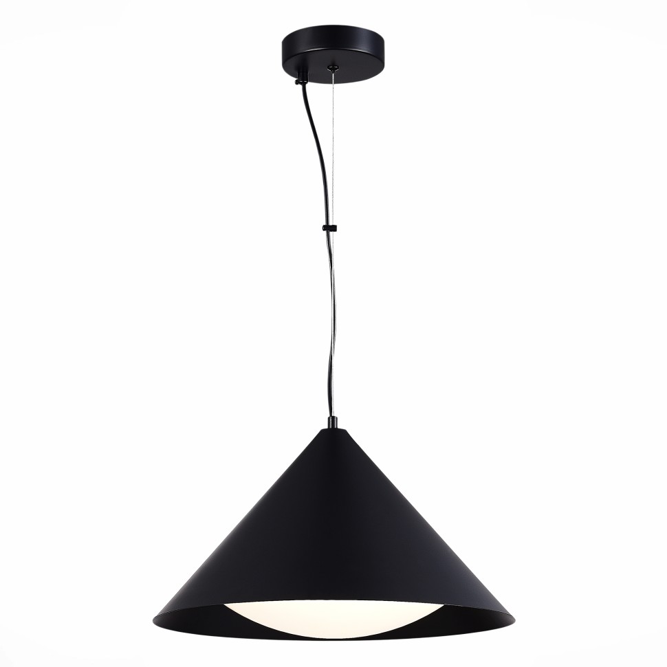SL6501.413.01 Светильник подвесной ST-Luce Черный/Черный LED 1*12W 3000K