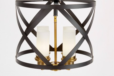 Подвесной светильник Lumina Deco Astila LDP 1242-4 BK+MD