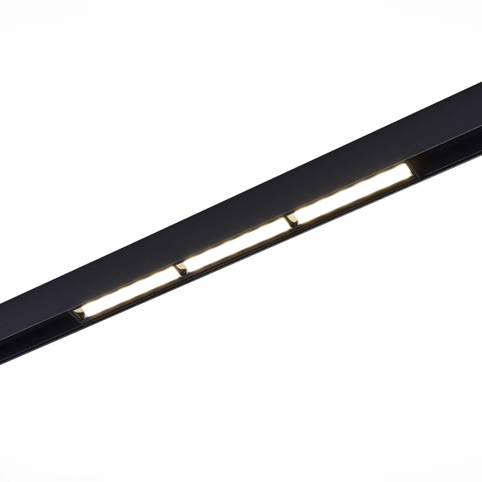 ST804.446.18 Магнитный трековый светильник Черный LED 1*18W 4000K 1 100Lm Ra>90 120° IP20 L330xW22xH46 48VV