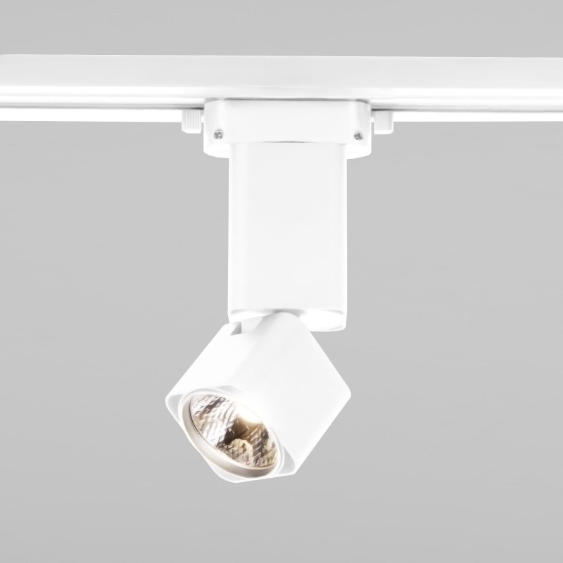 Светильник на шине Elektrostandard Cubus белый матовый 10W 4200K (85516/01) однофазный