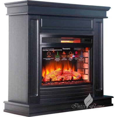 Каминокомплект Inter Flame Стаффорд с очагом Panoramic 25