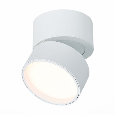ST651.532.09 Светильник потолочный поворотный Белый LED 1*9W 3000K 720Lm Ra&gt;90 120° IP20 D85xH87 170-240VV