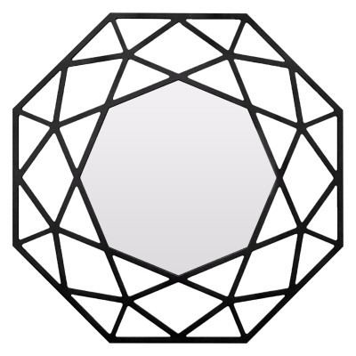 Зеркало BountyHome Tissue Black mv267-black