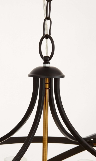 Подвесной светильник Lumina Deco Astila LDP 1242-6 BK+MD