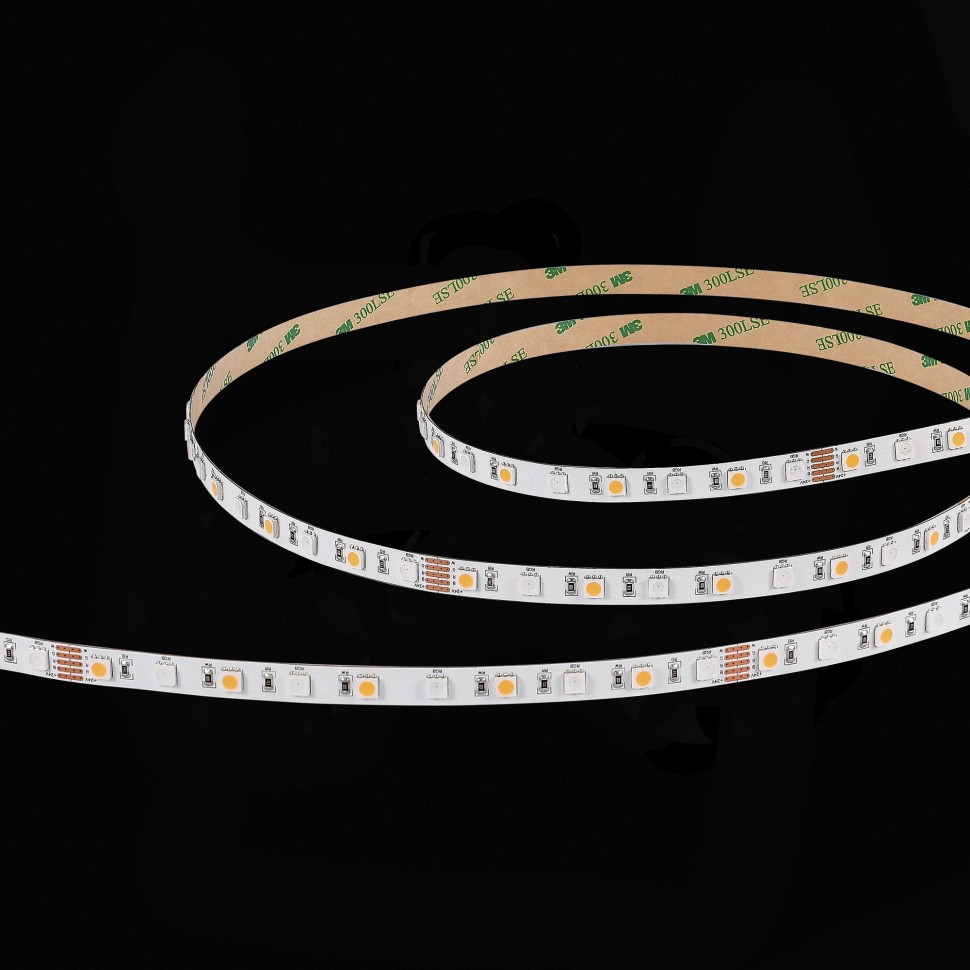 ST019.418.20RGBW Светодиодная лента SMD5050 - 17.28W/M RGB+4000K 300Lm Ra>90 IP20 L1 000xW10xH- 24V
