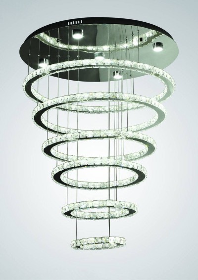 Люстра светодиодная хрустальная DW-8701 001298