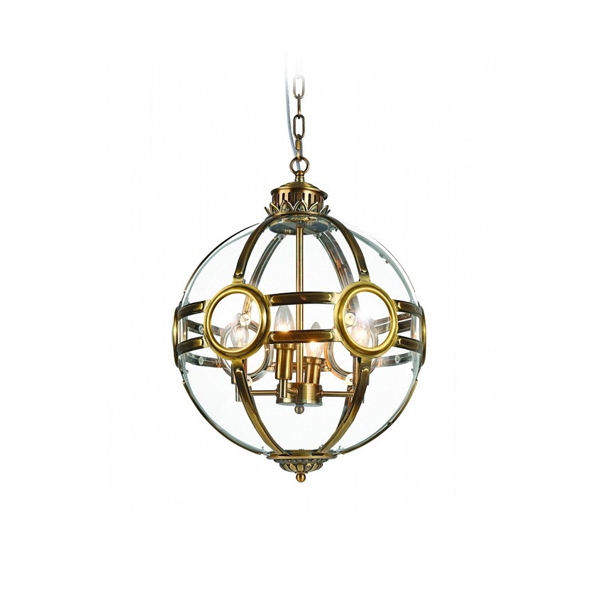 Люстра Delight Collection KG0516P-3 antique brass