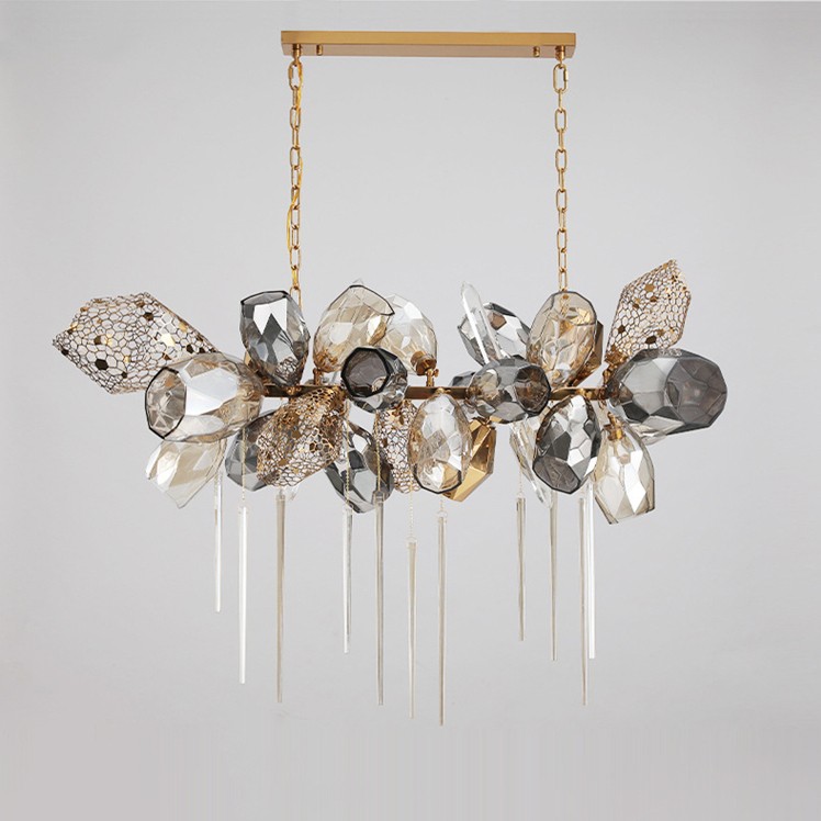 Люстра Delight Collection 8898P/BM gold/smoky