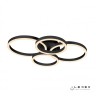 Потолочная люстра iLedex Ring New 6815-300/400-X-T BK (Уцененный товар)