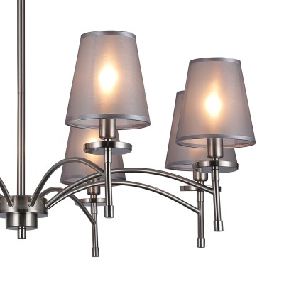 Люстры На штанге Escada 694/8PL E14*40W Nickel