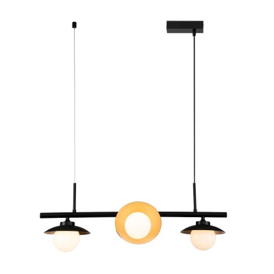 INDIGO Подвесной светильник CORAZZA 10015/4P Black