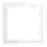 Рамка пластиковая VOLTUM S70 на 1 пост, (белый глянцевый)