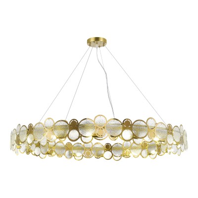 SL6133.303.16 Светильник подвесной ST-Luce Латунь/Прозрачный G9 16*5W 4000K